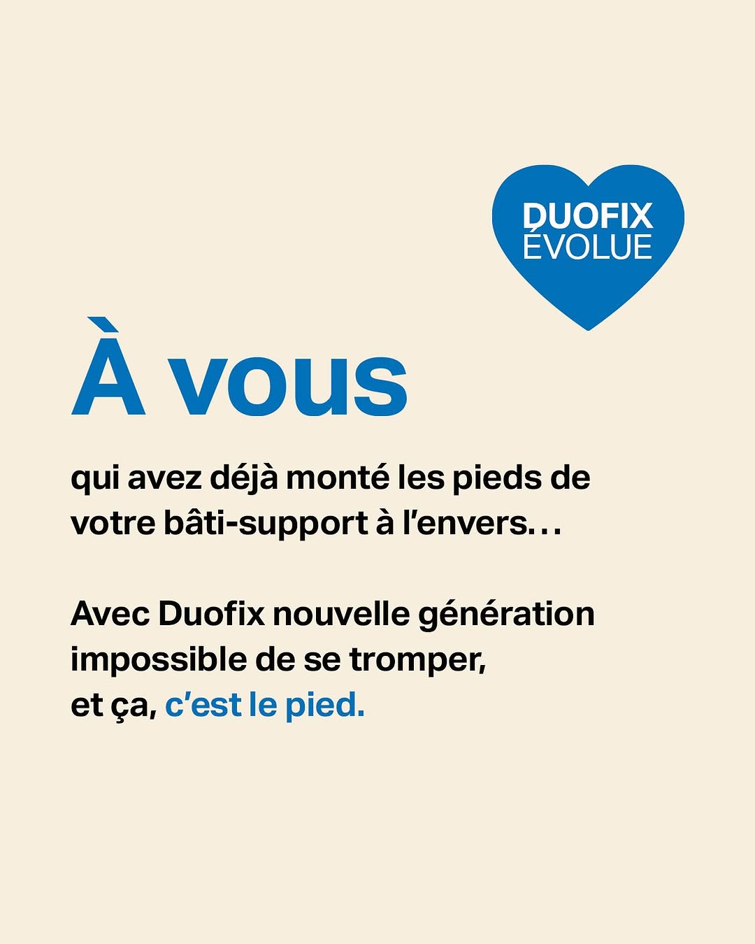 Adieu, perte de temps ! 🔧💨
Avec le nouveau bâti-support Geberit Duofix, plus d’incertitude : les pieds sont déjà orientés correctement dès l’ouverture du carton. Plus besoin de les retourner ou de les ajuster, vous gagnez en rapidité et en sérénité sur vo